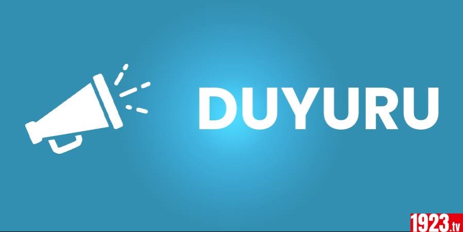 bakırköy belediyesi duyuru 1923tv